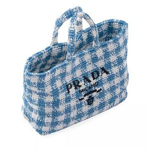 Prada Large Raffia Tote Bag Brand New